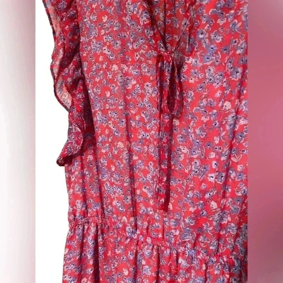 Black Tape Floral Maxi Dress Plus Size 2X - Picture 2 of 6